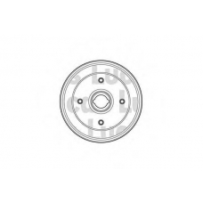 DB4018 TRW Тормозной барабан