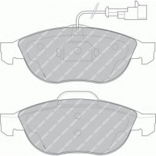 FDB1134 FERODO Комплект тормозных колодок, дисковый тормоз