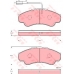 GDB1518 TRW Комплект тормозных колодок, дисковый тормоз