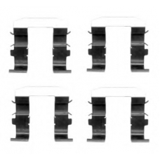 8DZ 355 204-501 HELLA PAGID Комплектующие, колодки дискового тормоза