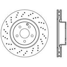 BDR2373.25 OPEN PARTS Тормозной диск