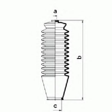QG1164 QUINTON HAZELL Комплект пылника, рулевое управление