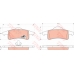 GDB4127 TRW Комплект тормозных колодок, дисковый тормоз