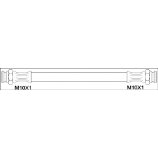 1900.54 REMSA Тормозной шланг