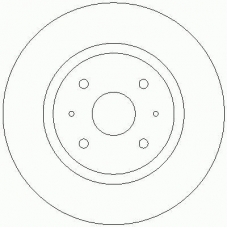 D2531 ROULUNDS Тормозной диск