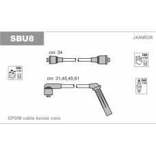 SBU8 JANMOR Комплект проводов зажигания