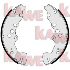01032 KAWE Комплект тормозных колодок