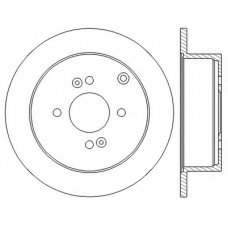 562551BC BENDIX Тормозной диск
