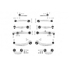 0904508-K OCAP Ремкомплект, подвеска колеса