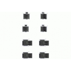 97200 0318 9 1 TEXTAR Комплектующие, колодки дискового тормоза