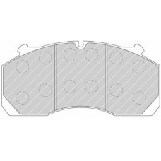 FCV1821B FERODO Комплект тормозных колодок, дисковый тормоз