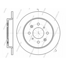 H331A45 NPS Тормозной диск