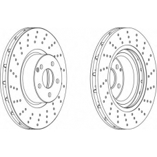 DDF1248C FERODO Тормозной диск