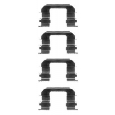 BFK914 QUINTON HAZELL Комплектующие, колодки дискового тормоза