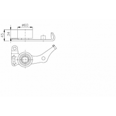 TKR 9901 TIMKEN Натяжной ролик, ремень грм