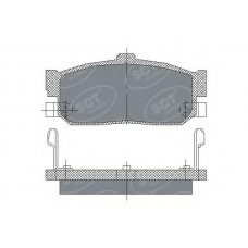 SP 139 SCT Комплект тормозных колодок, дисковый тормоз