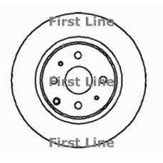 FBD551 FIRST LINE Тормозной диск