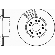 MDC764 MINTEX Тормозной диск