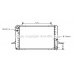 FD2050 AVA Радиатор, охлаждение двигателя