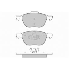 12-1133 E.T.F. Комплект тормозных колодок, дисковый тормоз