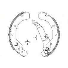 18492736589 S.b.s. Комплект тормозных колодок