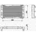 350213668000 MAGNETI MARELLI Радиатор, охлаждение двигателя