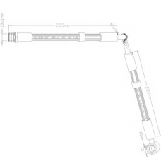 2896 REMKAFLEX Тормозной шланг