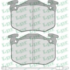 05P228 LPR Комплект тормозных колодок, дисковый тормоз