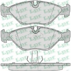 05P656 LPR Комплект тормозных колодок, дисковый тормоз