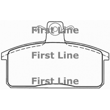 FBP1571 FIRST LINE Комплект тормозных колодок, дисковый тормоз