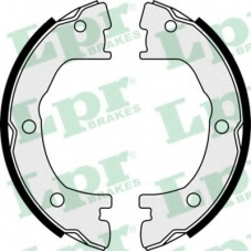 07800 LPR Комплект тормозных колодок, стояночная тормозная с