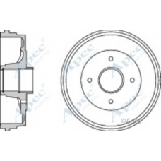 DRM9944 APEC Тормозной барабан