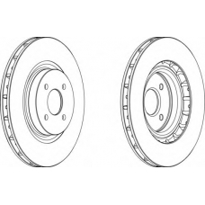 DDF1200 FERODO Тормозной диск