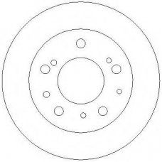 AC2018D AC Delco Тормозной диск