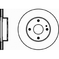 MDC655 MINTEX Тормозной диск