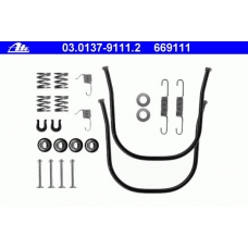 03.0137-9111.2 ATE Комплектующие, тормозная колодка