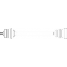 AU3088 General Ricambi Приводной вал