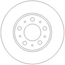 AC2303D AC Delco Тормозной диск