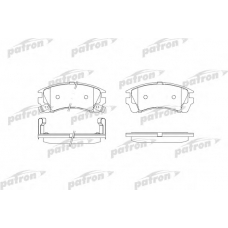 PBP940 PATRON Комплект тормозных колодок, дисковый тормоз