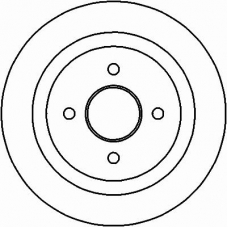 MDC821 MINTEX Тормозной диск