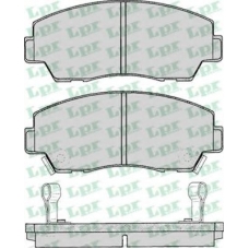 05P040 LPR Комплект тормозных колодок, дисковый тормоз