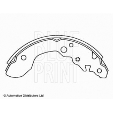 ADK84127 BLUE PRINT Комплект тормозных колодок