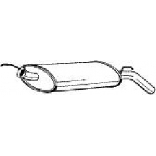 200-149 BOSAL Глушитель выхлопных газов конечный