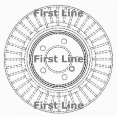 FBD1550 FIRST LINE Тормозной диск