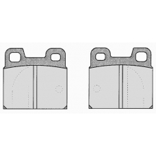 098.0 RAICAM Комплект тормозных колодок, дисковый тормоз