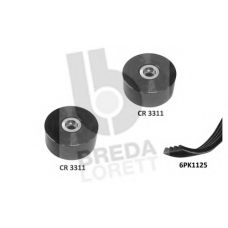 KCA0037 BREDA  LORETT Поликлиновой ременный комплект