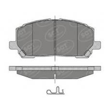 SP 399 PR SCT Комплект тормозных колодок, дисковый тормоз