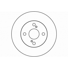 MDC1737 MINTEX Тормозной диск