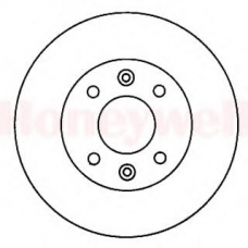 561253B BENDIX Тормозной диск