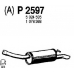 P2597 FENNO Глушитель выхлопных газов конечный